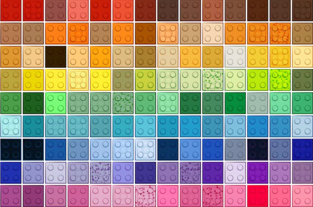Lego χρώματα
