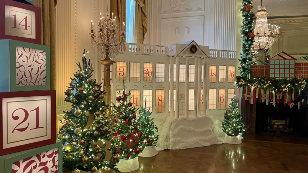διακόσμηση Χριστούγεννα Λευκός Οίκος 2023